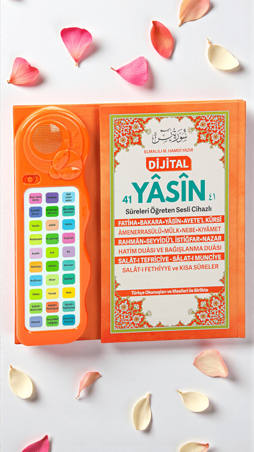 Yasin Şerif Sureleri Öğreten Sesli ve Dijital Kitap - Turuncu
